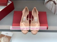 Ferragamo women 35 36 37 38 39 TPU jelly shoes flat shoes flats  ballet raining shoes 女裝 最新配色果凍鞋 落雨 