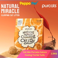 Litter Sand - Cature Premium Cassava Sand, Odor Control, Dust-Free, Highly Absorbent