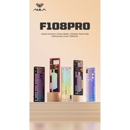 [HN - HCM EXPRESS] Aula F108 Pro mechanical keyboard | RGB | Wireless 3 Modes| Hotswap Hotswap Hotsw
