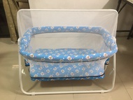 D-Plus เปลไกวมินิ ขนาด (53 x 90 x 57) + มุ้งกันยุงและแมลง