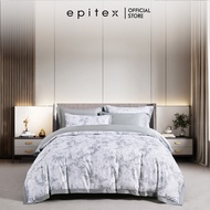 Epitex Lyocool Cotton 1200TC Printed Bedsheet | Bedset | Fitted Sheet