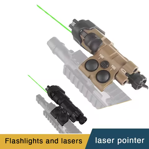MAWL C1 modular laser designator, laser flashlight combination light, auxiliary lighting weapon ligh