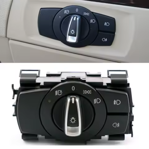 Headlight Switch Assembly For BMW 320i 325i 330i 335i M3 2008-2011 1 3 Series X1 E84 E88 E90 E92 Bas