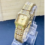 Citizen Diamond Luxury Women's Watch Quartz Stainless Steel Sports Waterproof Watch