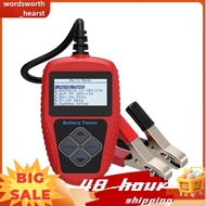 BA101 12V Car Battery Tester Analyzer Automotive Battery Load Tester 100-2000CCA Charging Circuit Lo