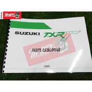 SUZUKI TXR 150 GAMMA PARTS CATALOGUE