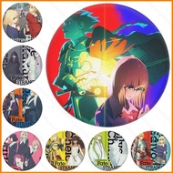 HK2 Fate/strange Fake Tinplate Badge Mirror Keychain Pendant Refrigerator Magnet Anime Bags Accessor