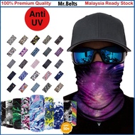 Outdoor bandana Scarf Anti Dust UV Protect Buff Head Sarung Muka Sarung Kepala Rider Mask Selendang 