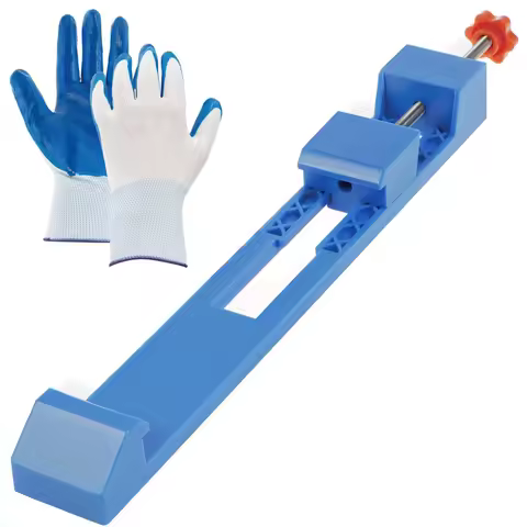 A64Z Adjustable Cutting Machine Base Guide, Electric Circular Saw Milling Positioning Clamp Precisio