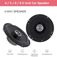 ✔2pcs Car Speakers 4/5/6/6.5 Inch Door Subwoofer Car Audio Coaxial Music Stereo Full Range Frequ N⋌