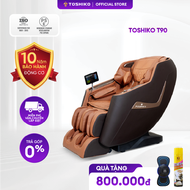 Ghế massage toàn thân Toshiko T90 12 thủ thuật massage chuyên sâu khả năng nhận dạng giọng nói con n