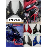 LC135 V3 V4 V5 V6 V7 HORN COVER & LEG SHIELD SIDE COVER WITH LOGO & ENGINE COVER CARBON BLACK RED BL