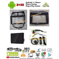 PEUGEOT 206 2002 - 2010, PEUGEOT 308 / 408 2007 - 2013 , PEUGEOT 508 android player 9 inch PLUG N PL