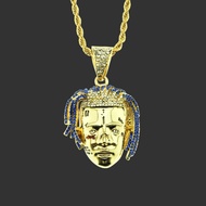 Hip Hop Singer XXXTentacion Avatar Pendant Necklace Men's Unique Jewelry Accessories Pendant