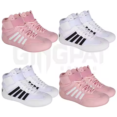 Wrestling Shoe Fighting Boxing Shoes Rubber Outsole Breathable For Men Women Child,Anti Slip Wrestli