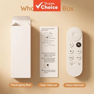 Voice Remote Control for Google TV Chromecast 4K HD Smart Stick Replacement Controller 2020-2024 GZR