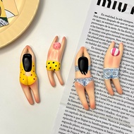 Cute Days Personalized Creative Swimming Boy Girl Fridge Magnet Cartoon European Style Quirky3D 3D M