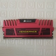Ram Corsair Vengeance Red DDR3 4GB 1600MHz