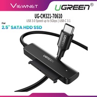 UGREEN USB-A TO 2.5 INCH | USB-C 3.1 TO 2.5 INCH SATA CONVERTER ADAPTER CM321 | COMPATIBLE 2.5" HDD 