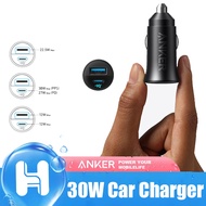 Anker 30W Car Charger USB Charger with 20W PD Fast Charging