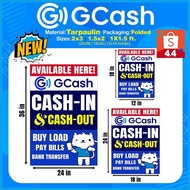 ✷ GCASH TARPAULIN BANNER WITH EYELET