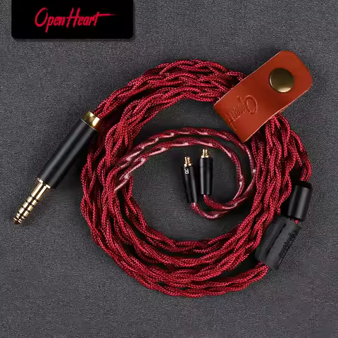 OPENHEART 4 Core Coaxial Cable For Sennheiser IE200/IE300/IE600/IE900 AKG N5005/N30