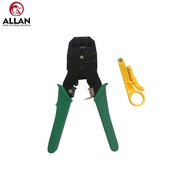 ♞,♘Allan Network Crimping Tool and Network Lan Cable Tester / Lan Tester with battery
