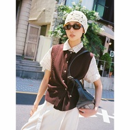 <[CDATA[NEIHE Wool Checkered Stole]]>