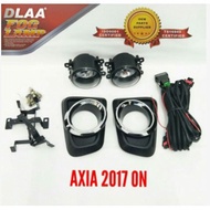 DLAA Perodua Axia 2017 Standard E/G Fog Lamp (Chrome)