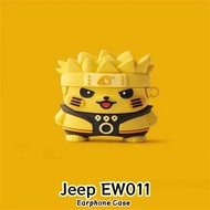 【Ready】For Jeep EW011 Case Cool Cartoon Soft Silicone Earphone Case Casing Cover