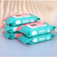 10 Pack Baby Wet Wipes 5 Pack Non-Alcoholic Wet Wipes Mini Wet Wipes No Alcohol Soft Wipes