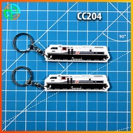 Ganci Miniatur Kereta CC206 CC204 CC300 Lokomotif KAI | Gantungan Kunci Kereta
