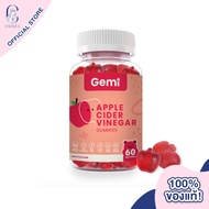 GemiGummi Gemi Apple Cider Vinegar Gummies (60pcs) เจมมี่ อาหารเสริม รูปแบบกัมมี่