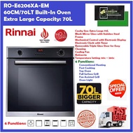 RINNAI RO-E6206XA-EM 6 FUNCTION BUILT IN OVEN