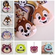 YSUNNY หมีสตรอเบอร์รี่ กระเป๋าใส่เหรียญ chip'n'dale คนต่างด้าวคน Lotso จี้กระเป๋าสไตล์เกาหลี สร้างสร