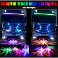 Colorful truck motorcycle chassis lights 12V-24V truck chassis taillights LED Explosion flashing super bright ground lamp  LED decorative light