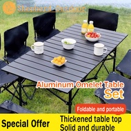 Camping Picnic Table Set Foldable Portable Banquet Table Egg Roll Table Outdoor Table and Chair Set