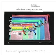 expanding file folder file buku sekolah Beg dokumen A4 beg maklumat kalis air telus A5 beg ritsletin