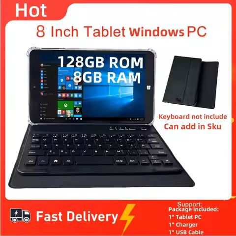 8.0 Inch Newest Sales 64 Bit AR1 Windows 10 Tablet PC Z8300 CPU 1280*800 Pixel Dual Camera Quad Core