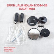 NOLAN H3544-2B ROUND MINI BLACK MIRROR