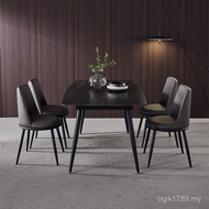 Small Board Small Apartment Dining Table Chair Simple Dining Table Nordic Italian Modern Combination