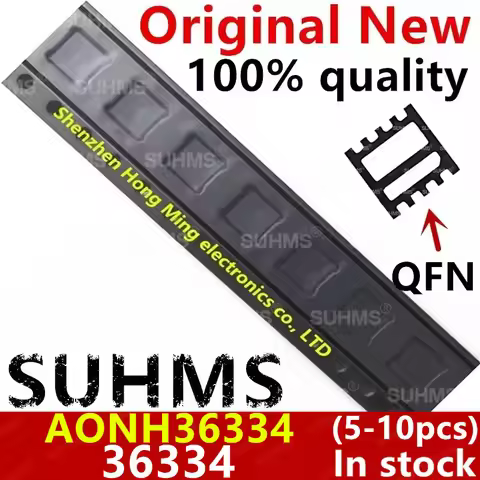 (5-10pece)100% New AONH36334 AON36334 AO36334 36334 QFN-8 Chipset