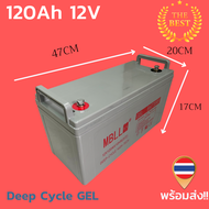 ใหม่ มือ1 แบตเตอรี่Deep Cycle GEL 12V 120AH 150AHสินค้ามีประกัน พร้อมส่ง!! รวมส่ง