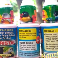 Obat Gacor Penggacor Burung KRISTAL dr edhi Kicau Murai Kenari dll