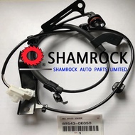 89543-0K050 895430K050 SENSOR SPEED FR LH Front left ABS Wheel Speed Sensor 89543-0K050 895430K050  