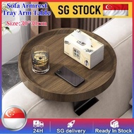 Sofa Armrest Tray Arm Table Clip On Tray Sofa Table for Wide Couches. sofa Arm Tray Table