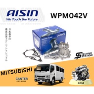Aisin Heavy Duty Engine Water Pump WPM042V Mitsubishi Canter FE71 4 HOLE Engine: 4D34