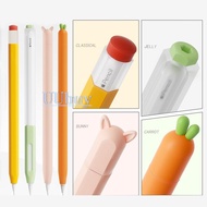 เคสเข้ากันได้สำหรับ iPad Apple Pencil Gen 2 1 Body Case iPad 2nd 1st Gen แท็บเล็ตปากกาสัมผัสปากกาสไตลัสลื่นป้องกันการล่มสลายเคสดินสอเคสป้องกัน
