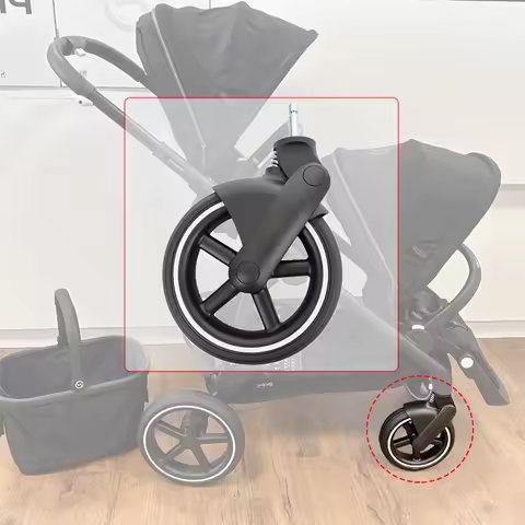 Front Wheel For Cybex Twin Baby Stroller Gazelle S Direct Replace Baby Buggy Accessories Customized 