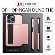 (Link 1/2) J.A OFFICIAL STORE Shockproof Premium Case with Card Holder for Phones from Xsmax to 15 P